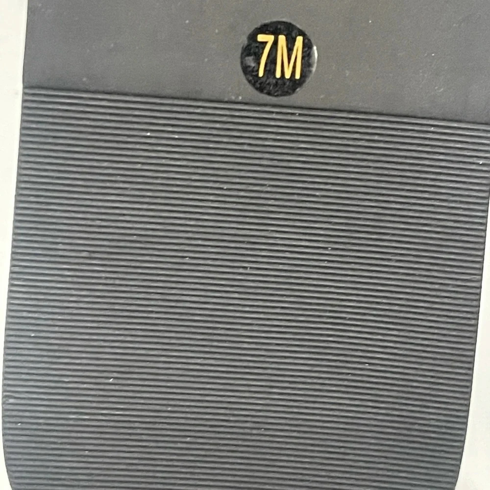 Bar III Womens Solid Slip-On Casual Pool Slides Sandals White size 7M - Picture 8 of 8